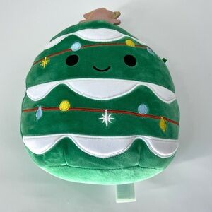 Squishmallows EuC Christmas plush 8”